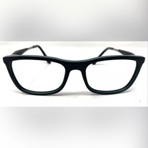 Ray Ban RB 7029 5197 53-17-145 Black/Mint Green Full Rim Eyeglasses Frame TR35